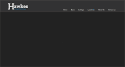 Desktop Screenshot of hawkesproperties.com